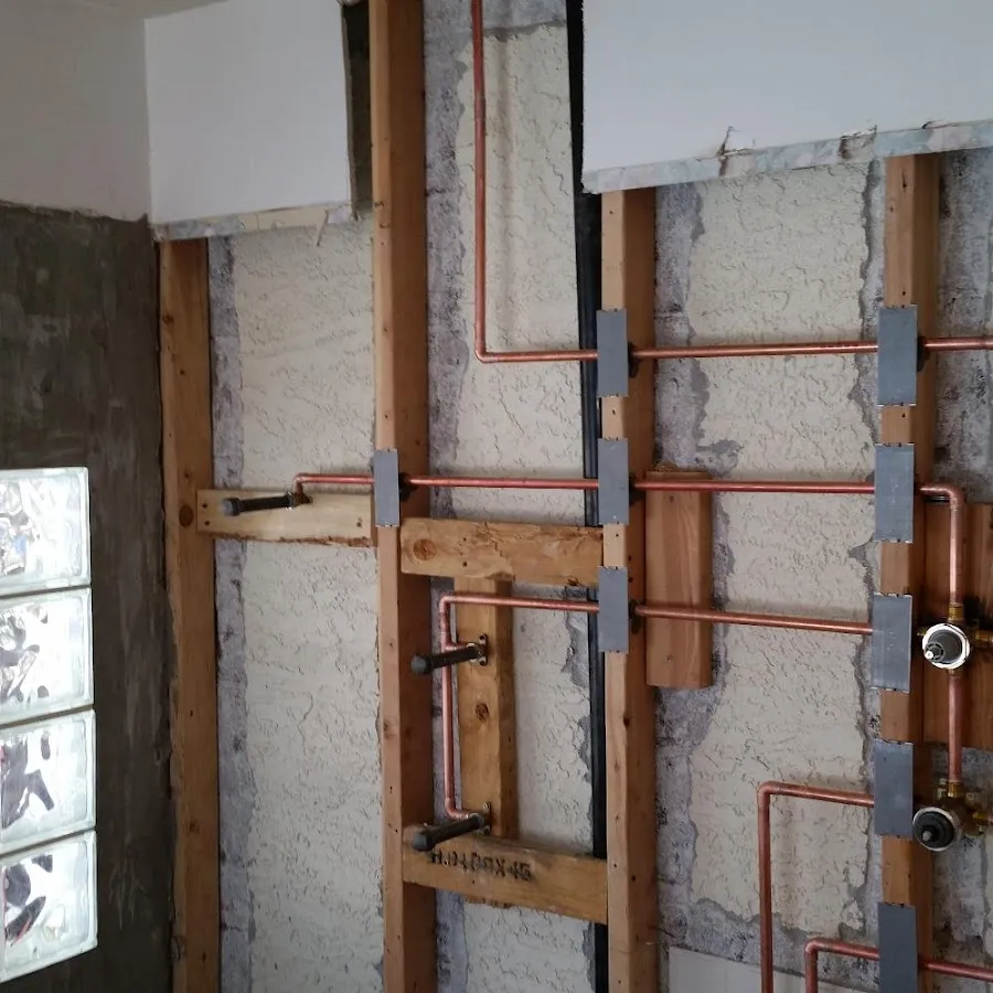 Copper pipe installation for Burst Pipe Repair in Moorefield
